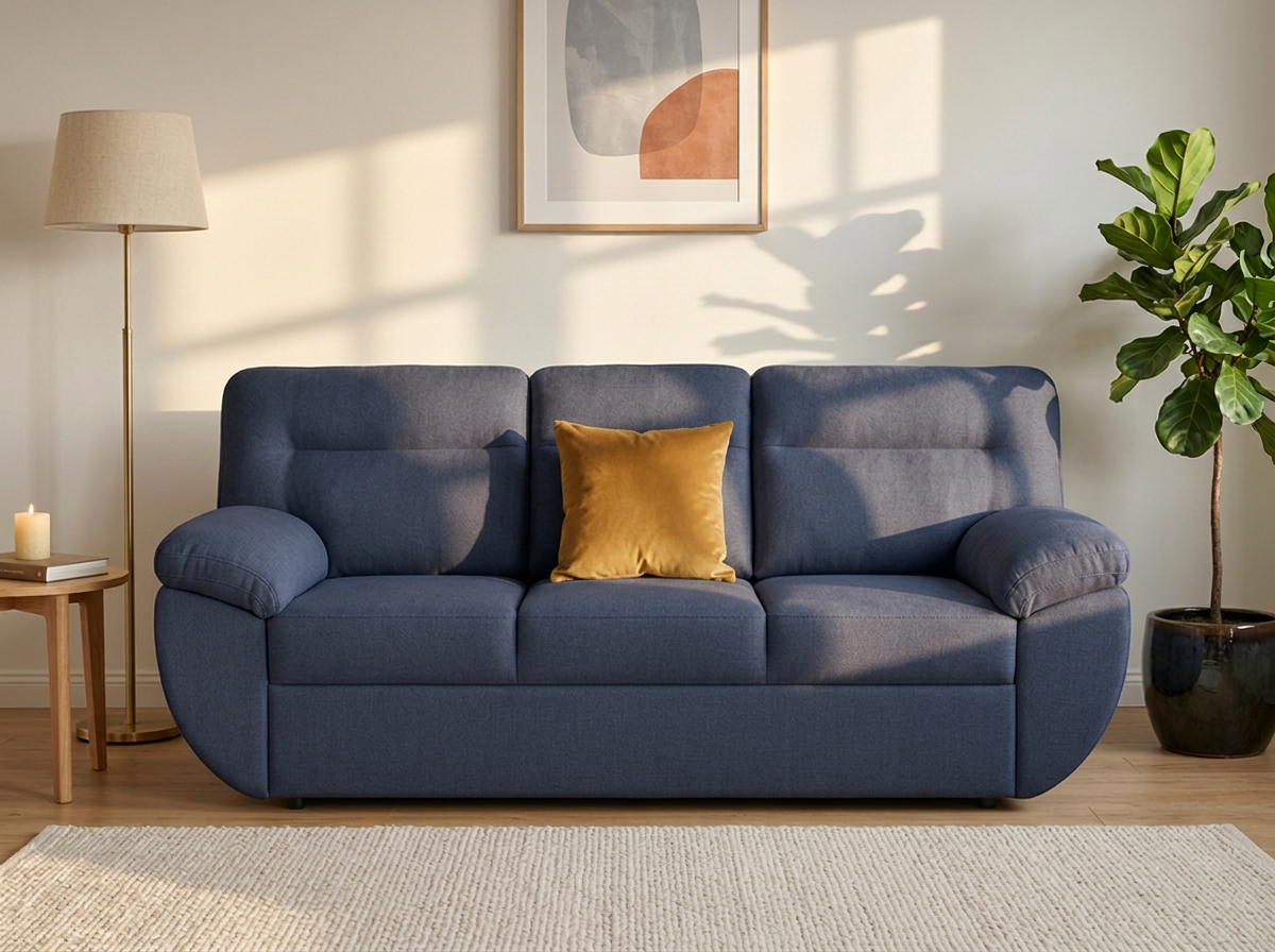 Sofa España 3 plazas - azul