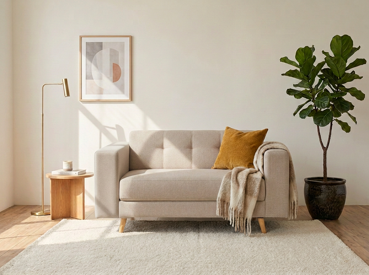 Sofa Monaco 2 plazas - beige