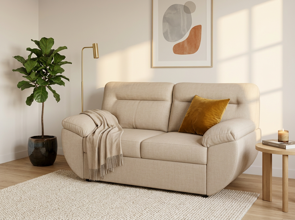 Sofa España 2 plazas - beige