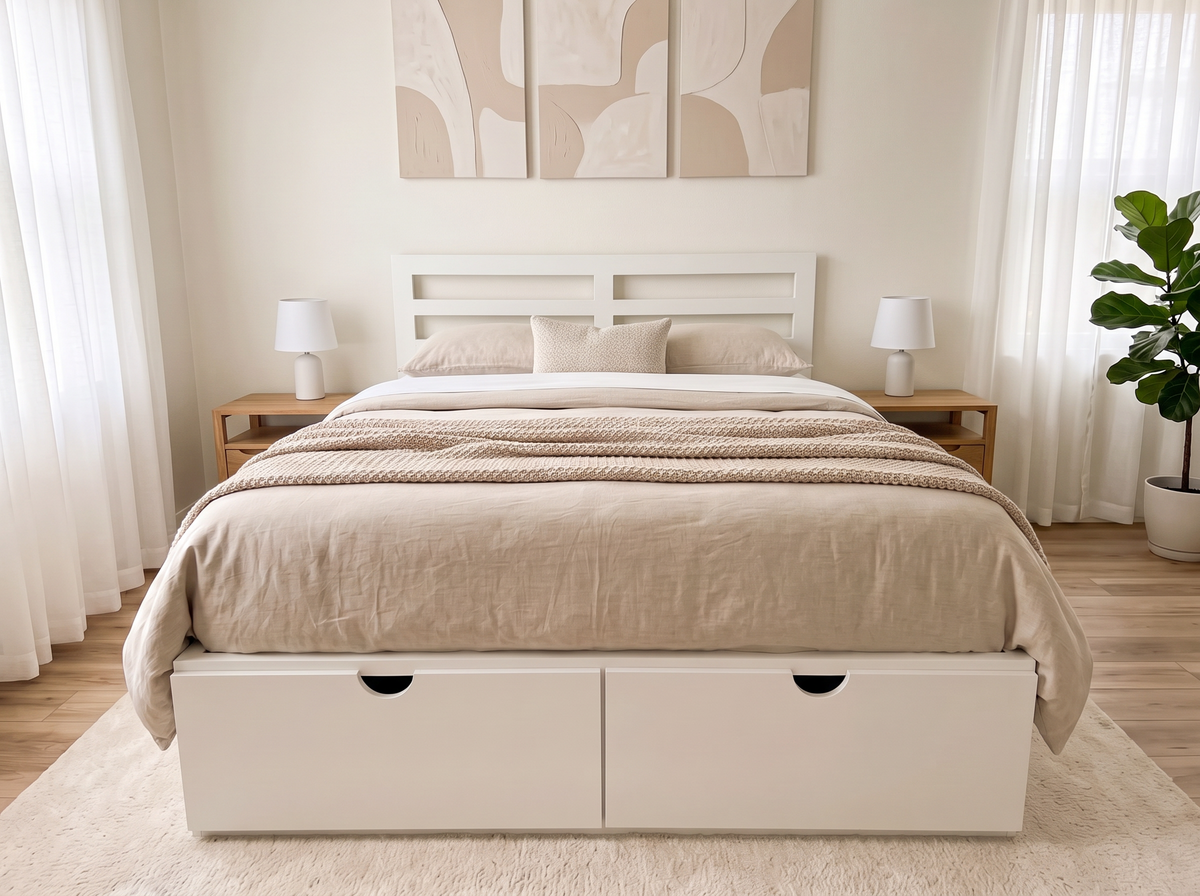 Cama Viena - blanco