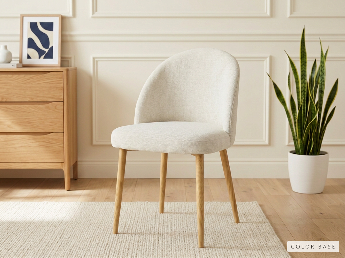 Silla Luna Importada - crema