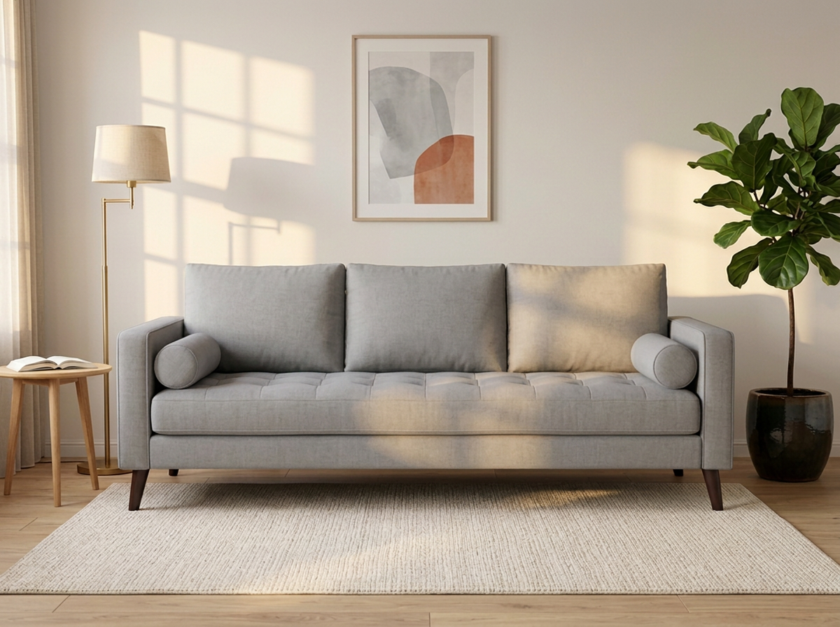 Sofa EMI 3 plazas - gris