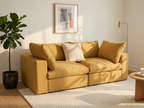 Sofa Nube 2 Plazas - mostaza