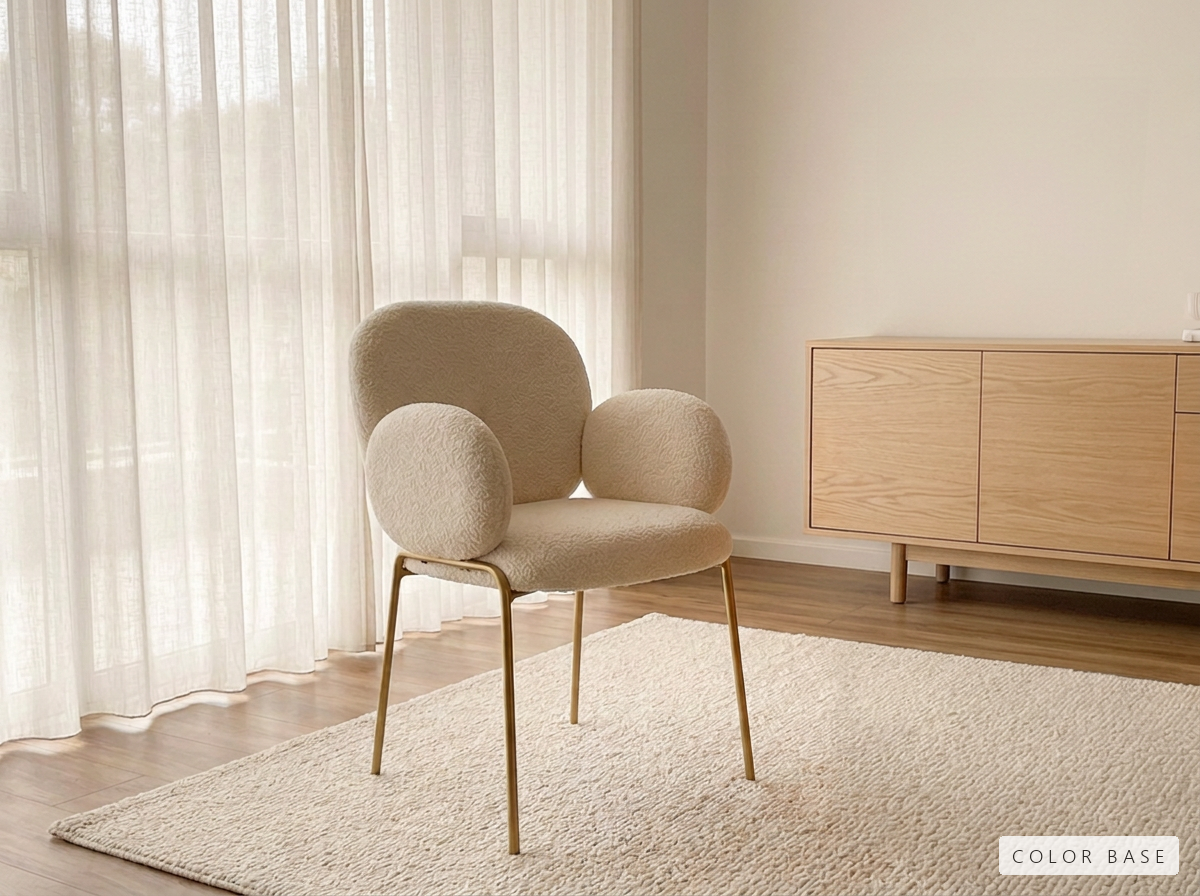 Silla Magic Importada - peluche-beige