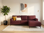 Sofa Luciano Con Divan - vino