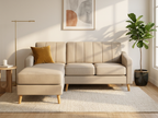 Sofa Naty con Divan - beige