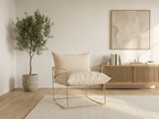 Butaca Aurora Mecedora - beige