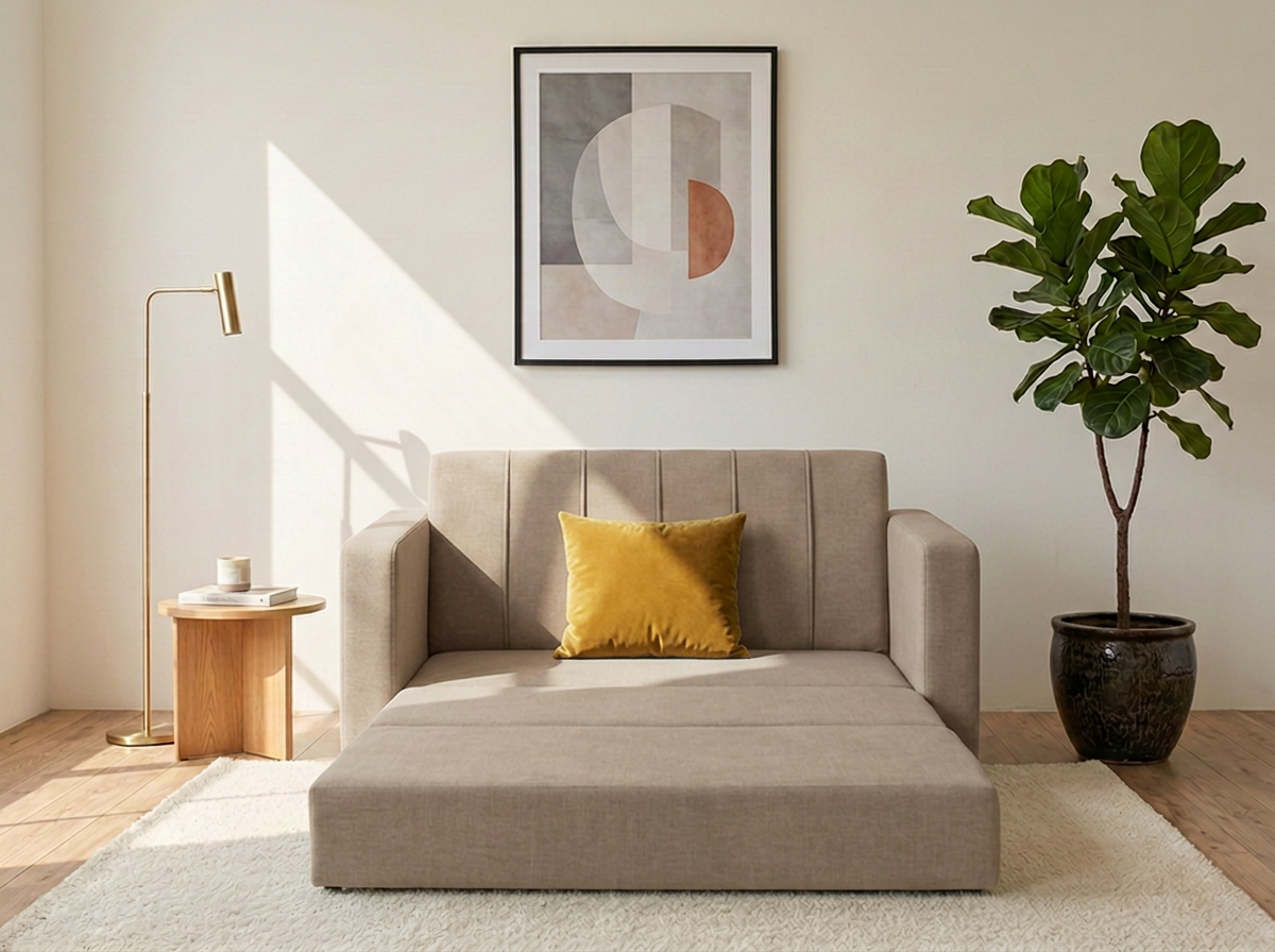 Sofa cama Naty matrimonial - beige