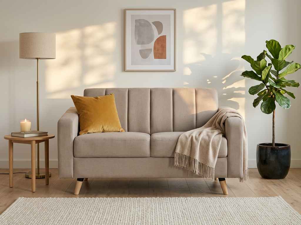 Sofa Naty 2 plazas - beige