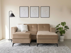 Sofa Monacó con divan - beige