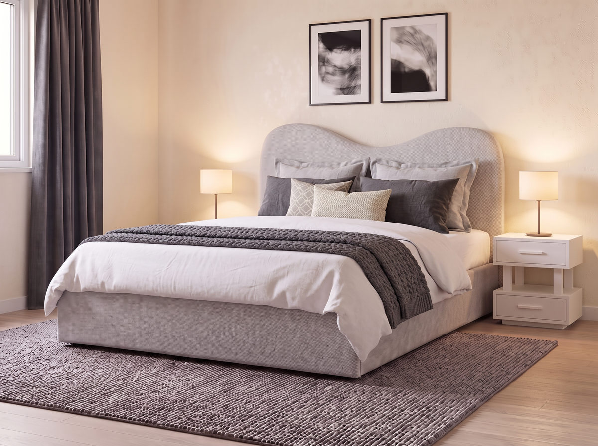 Cama Fluffy - gris