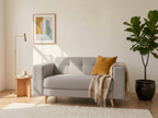 Sofa Monaco 2 plazas - gris