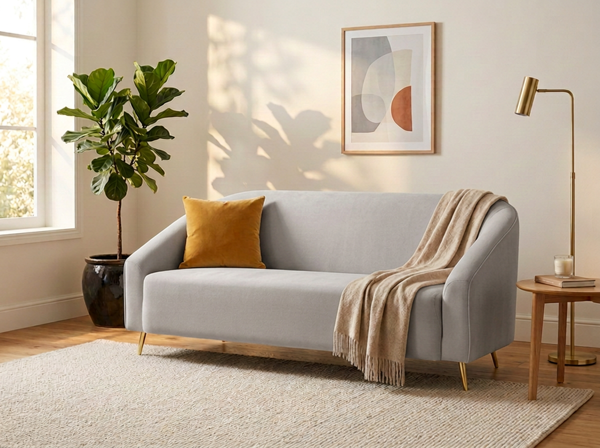 Sofa Studio 3 plazas - gris
