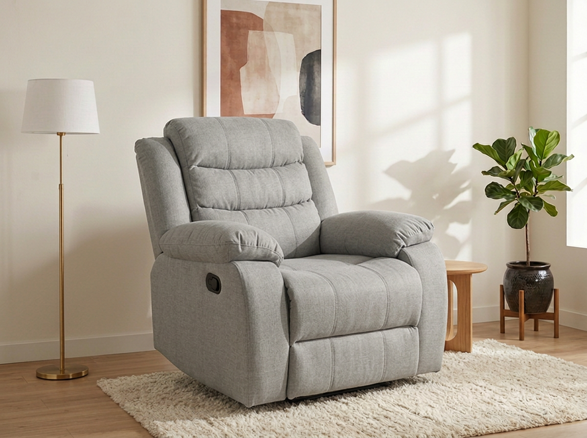 Reclinable Comfy Importado - Gris