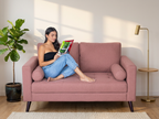 Sofa EMI 2 plazas - rosa