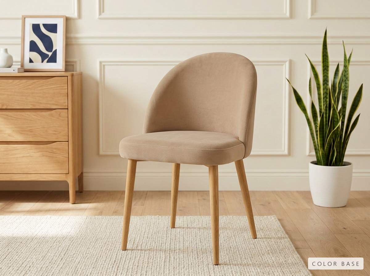 Silla Luna Importada - beige