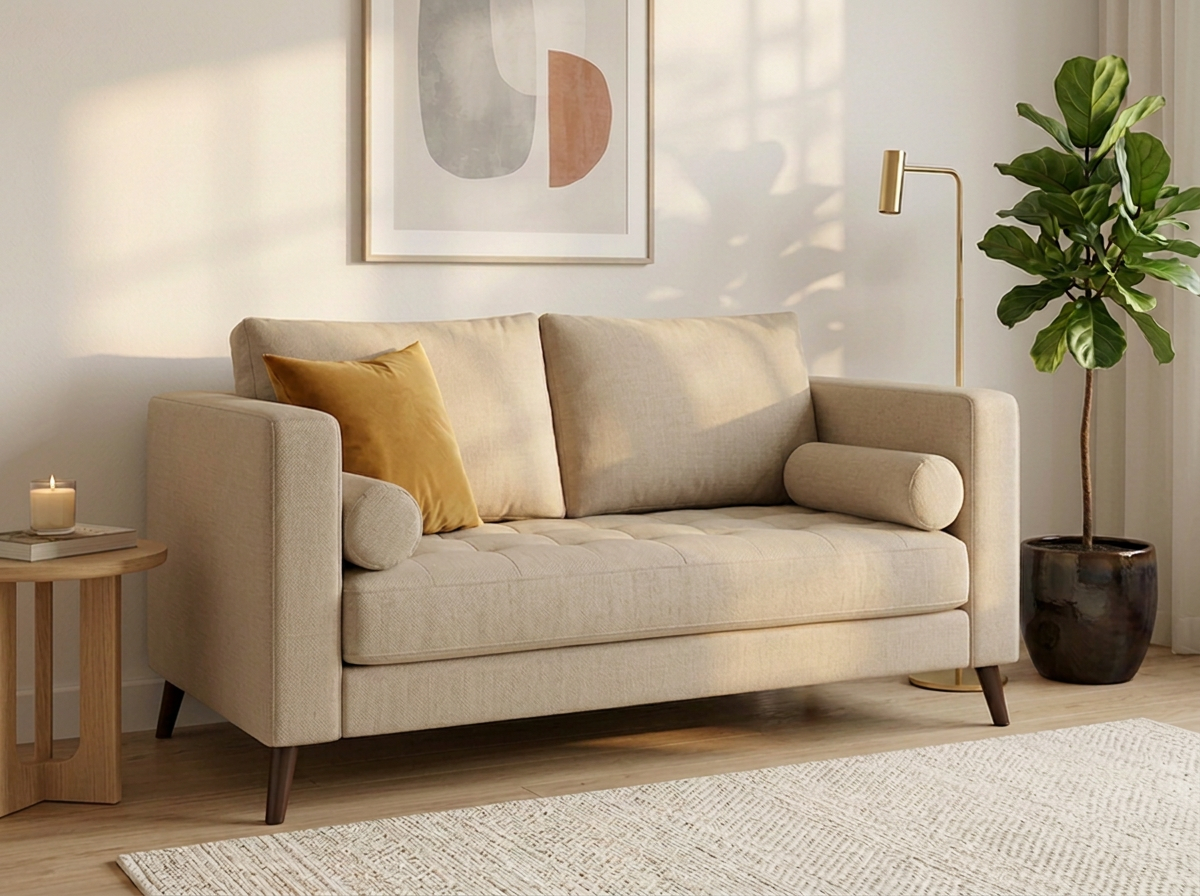 Sofa EMI 2 plazas - beige