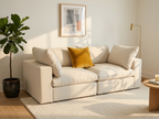 Sofa Nube 2 Plazas - crema