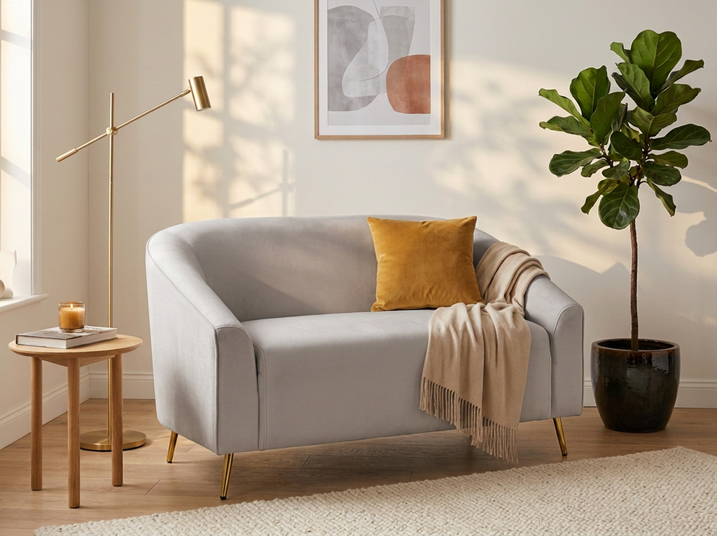 Sofa Studio 2 plazas - gris