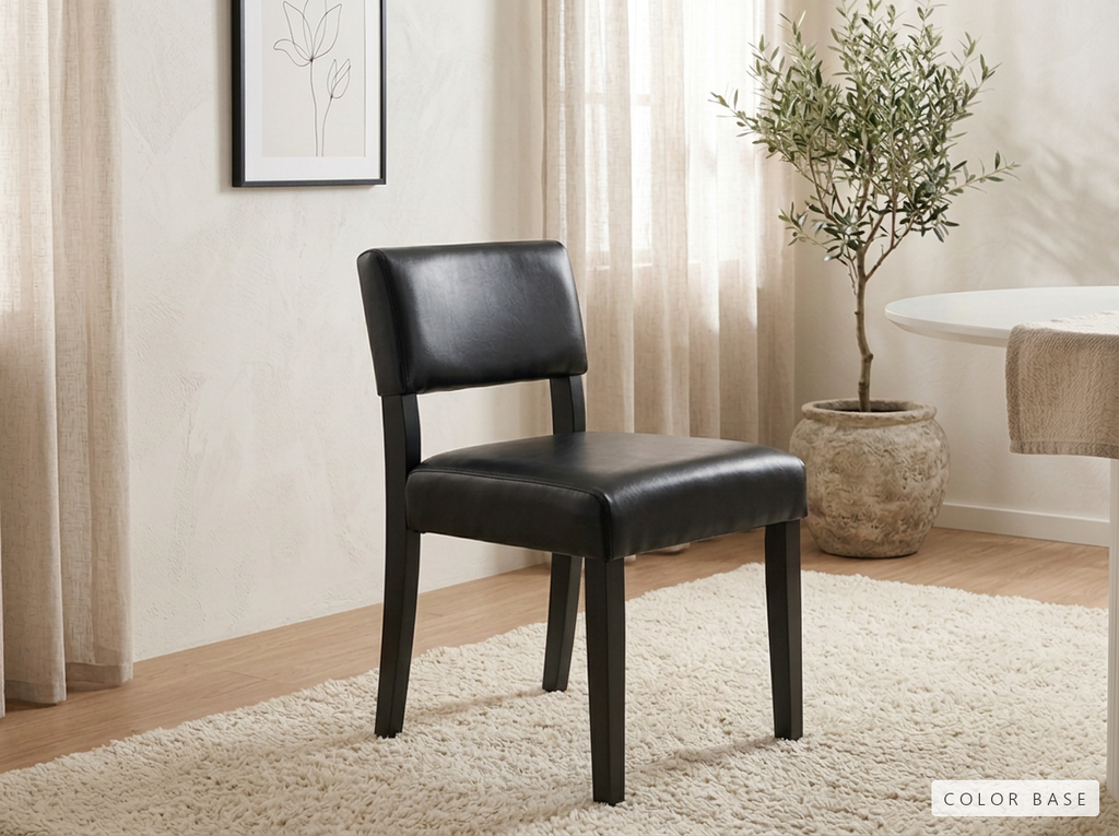 Silla Lia Personalizable - Negra