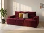 Sofa Sammy 3 plazas - Vino