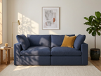 Sofa Nube 2 Plazas - azul