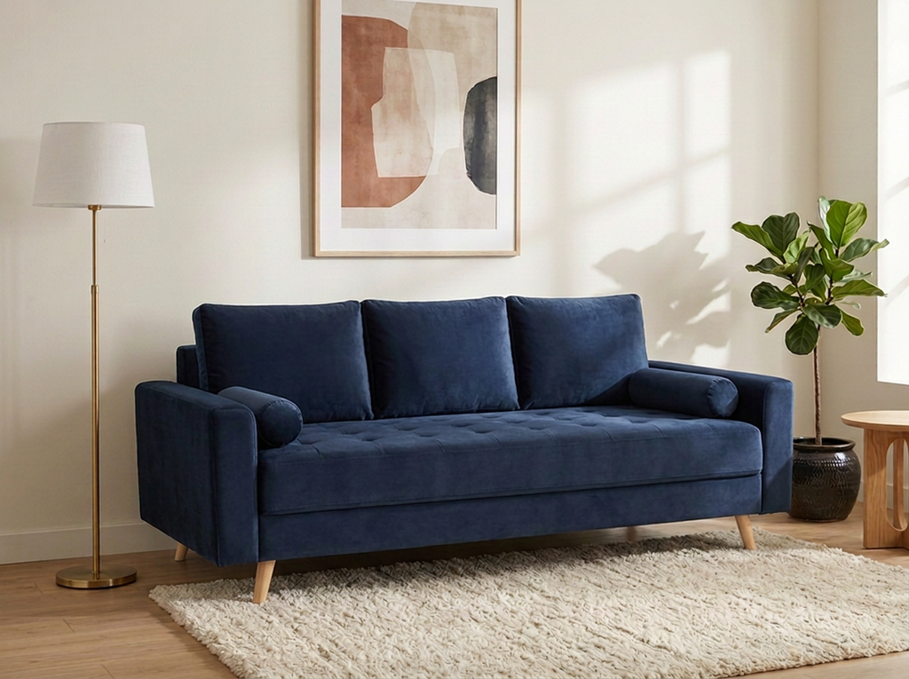 Sofa cama Emi - Azul marino