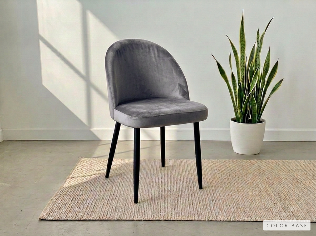 Silla Luna Importada - gris