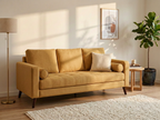 Sofa EMI 3 plazas - mostaza