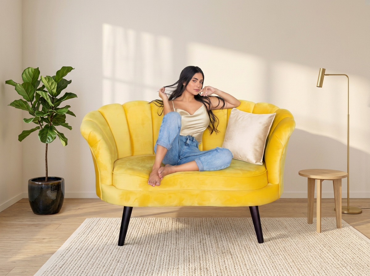 Sofa Kari - mostaza