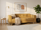 Sofa Monaco 3 plazas - mostaza