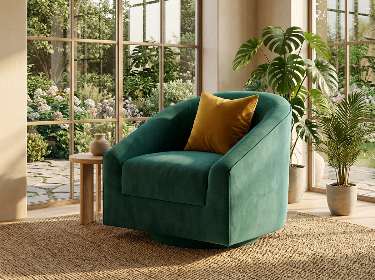 Butaca Studio Giratoria 360 - verde