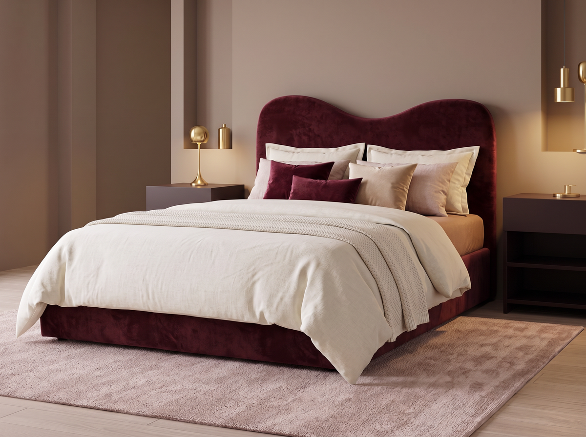 Cama Fluffy - vino