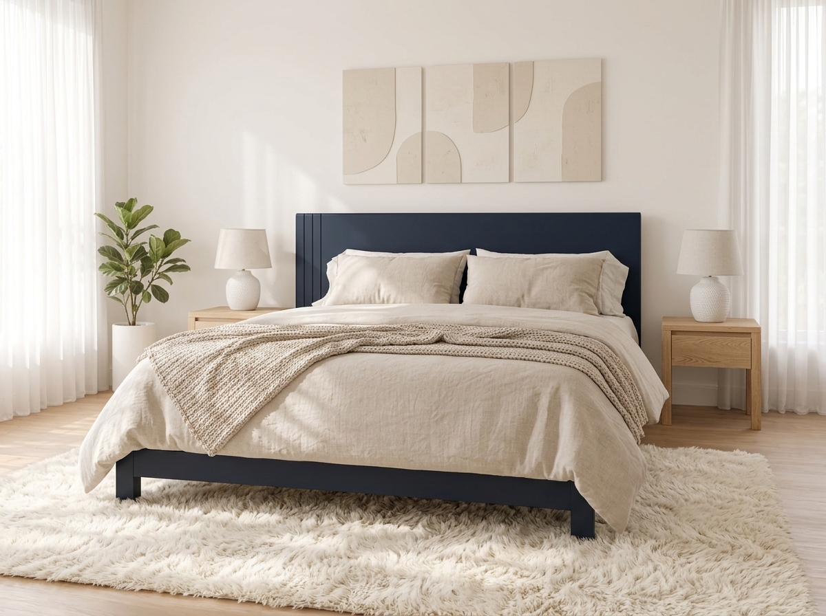 Cama Bali - Azul oscuro