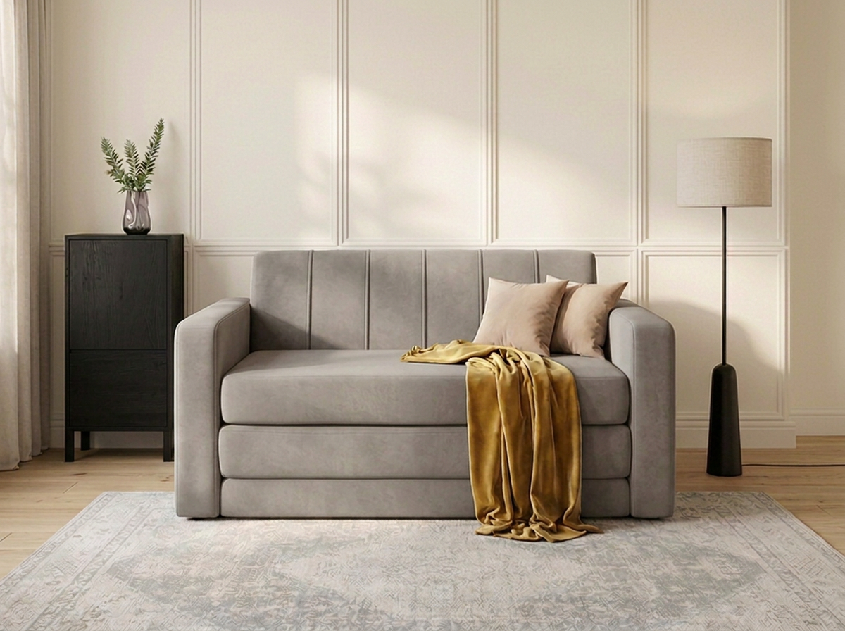 Sofa cama Naty matrimonial - gris