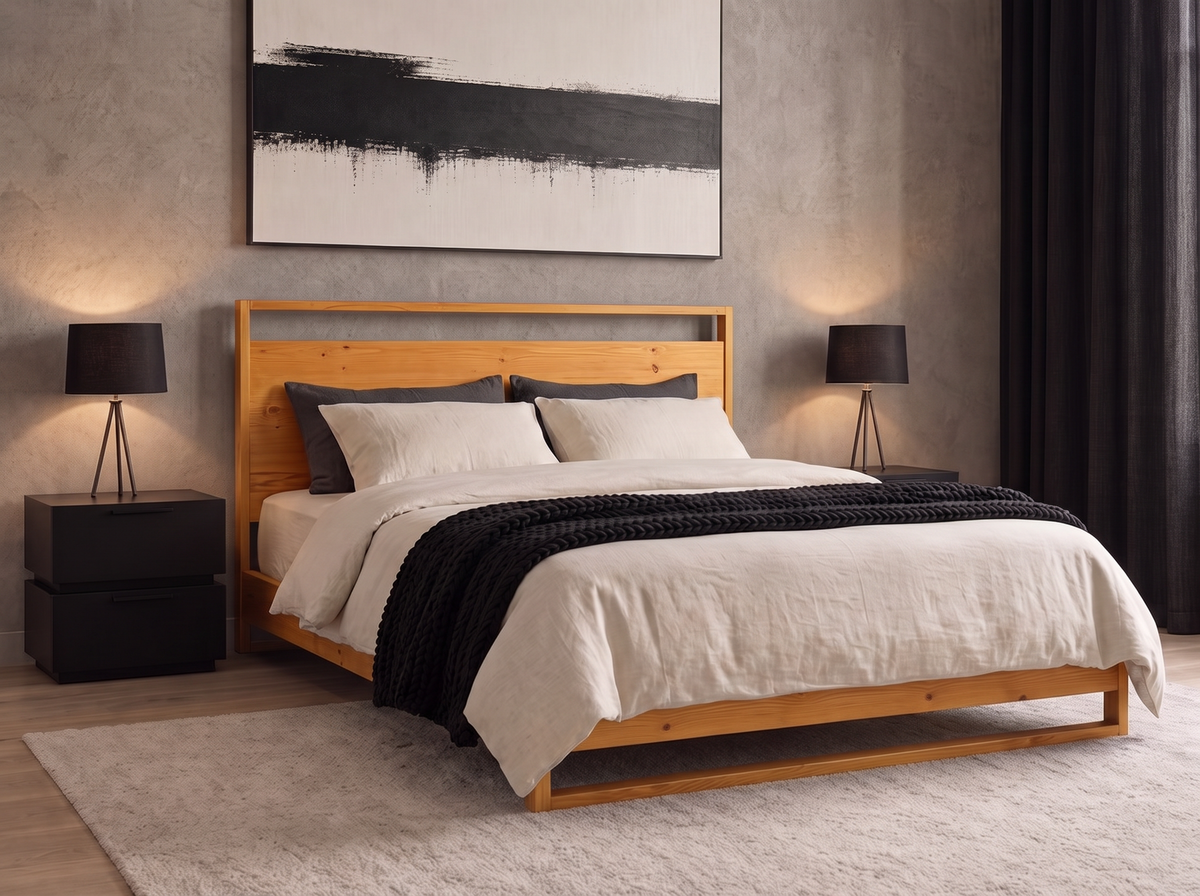 Cama Ibiza - pino