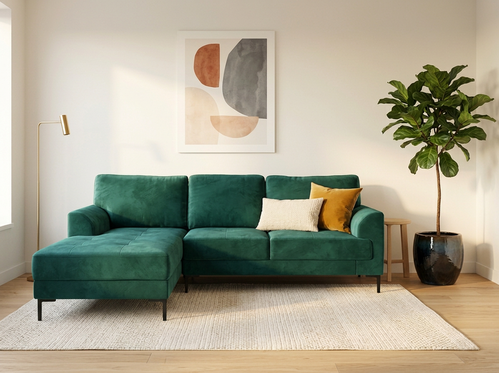 Sofa Luciano Con Divan - verde