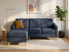 Sofa Naty con Divan - azul
