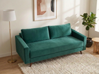 Sofá cama Mónaco - Verde esmeralda