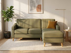 Sofa Naty con Divan - verde