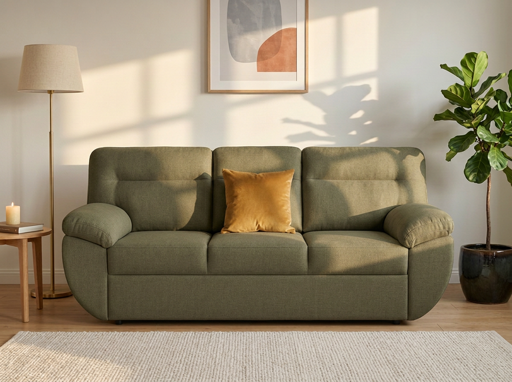 Sofa España 3 plazas - verde