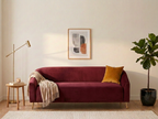Sofa Studio 3 plazas - vino