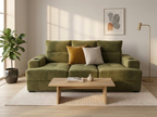 Sofa Sammy 3 plazas - Verde oliva