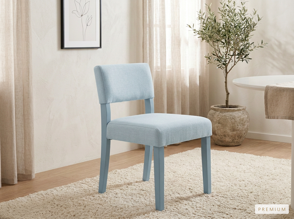 Silla Lia Personalizable - Celeste