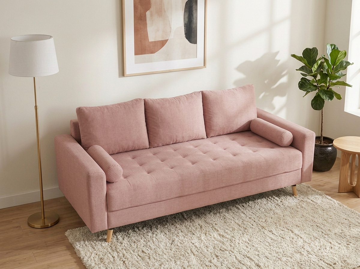 Sofa cama Emi - Rosa