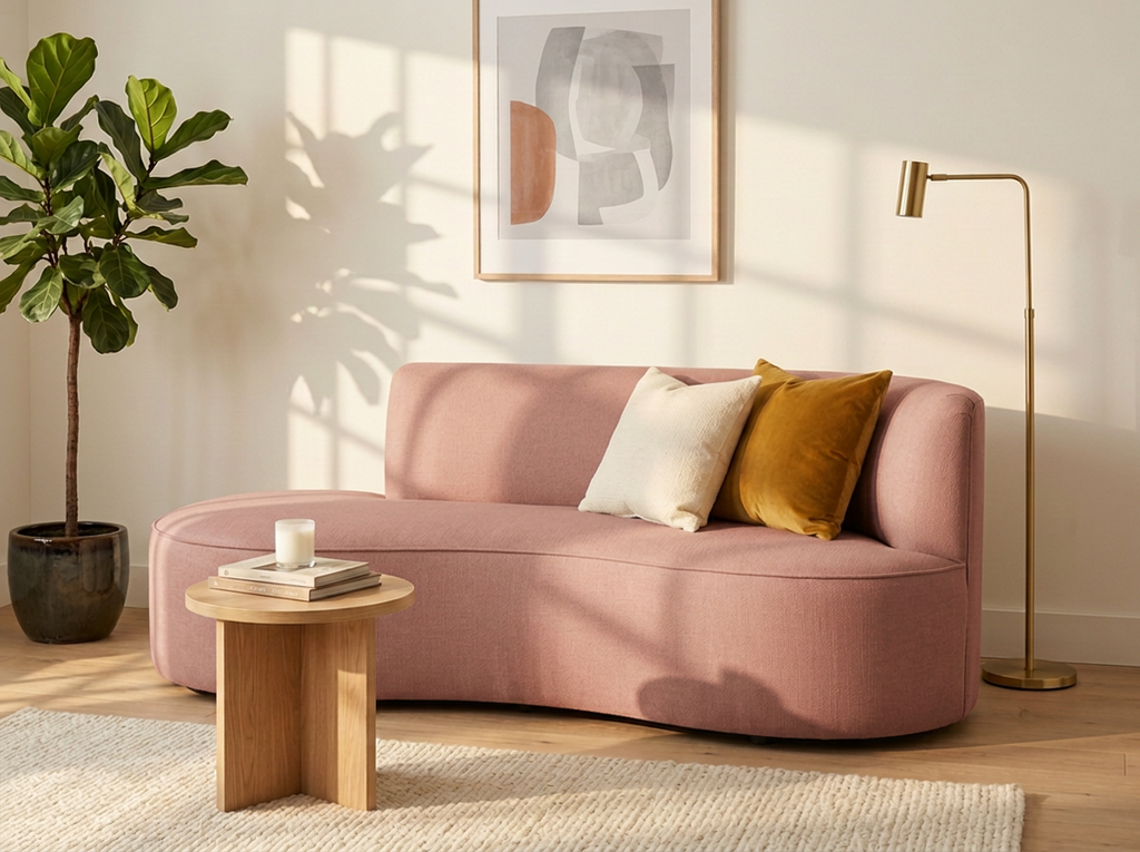 Sofa Zoé - rosa