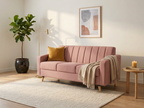 Sofa Naty 3 plazas - rosa