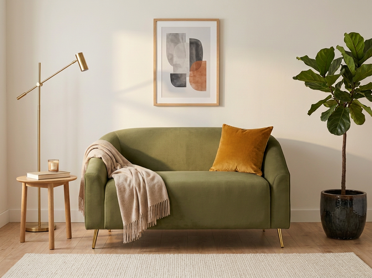 Sofa Studio 2 plazas - verde