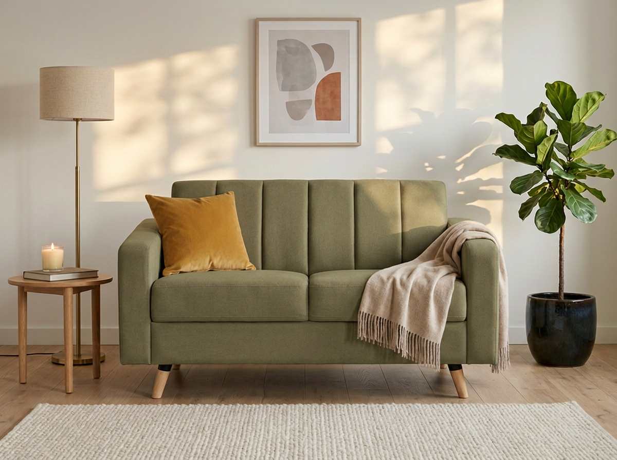 Sofa Naty 2 plazas - verde