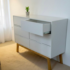 Gavetero Madrid (1.20m ancho x 0.40m fondo x 80m alto)